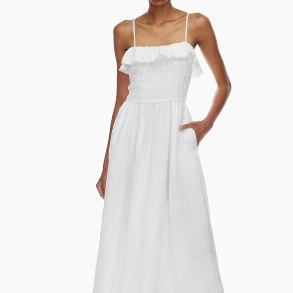 NWT Aritzia Wilfred Portea Linen Fit-and-Flare Maxi Dress Size XS - www.disolcolor.com NWT Aritzia Wilfred Portea Linen Fit-and-Flare Maxi Dress Size XS - www.disolcolor.com